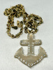 SJ2 Alexis Bittar lucite anchor necklace